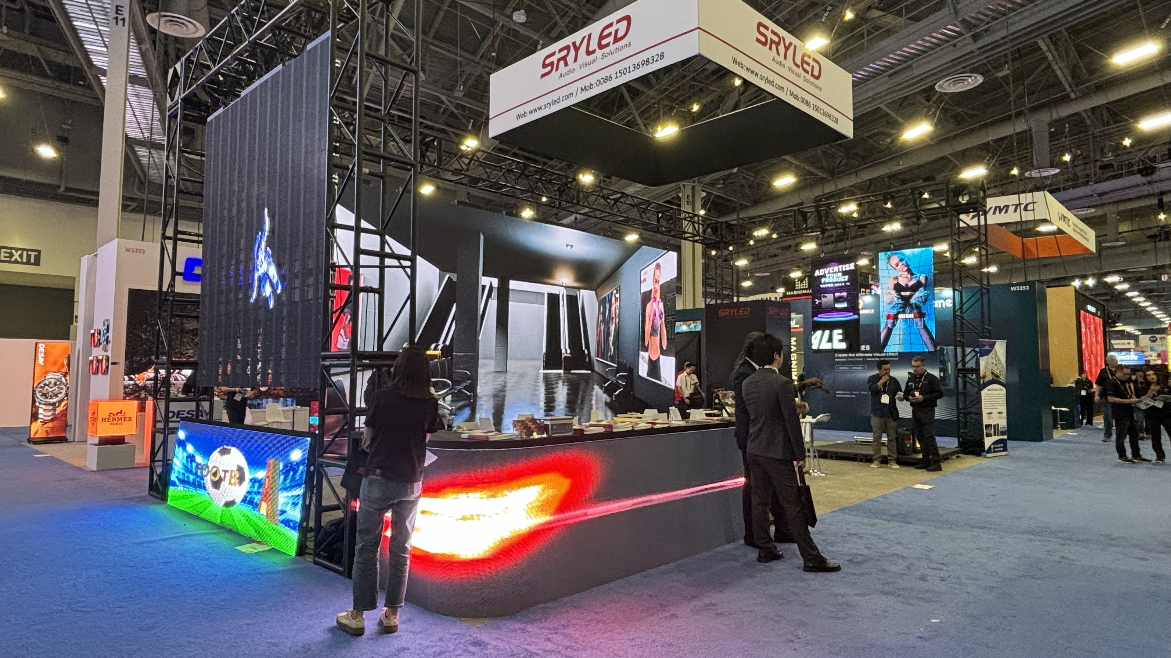 LED display for exhibition