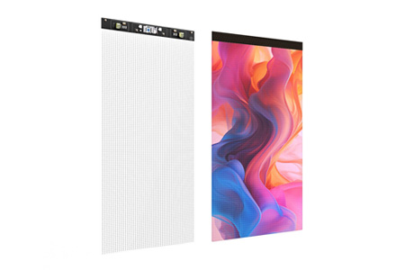 transparent LED film screen