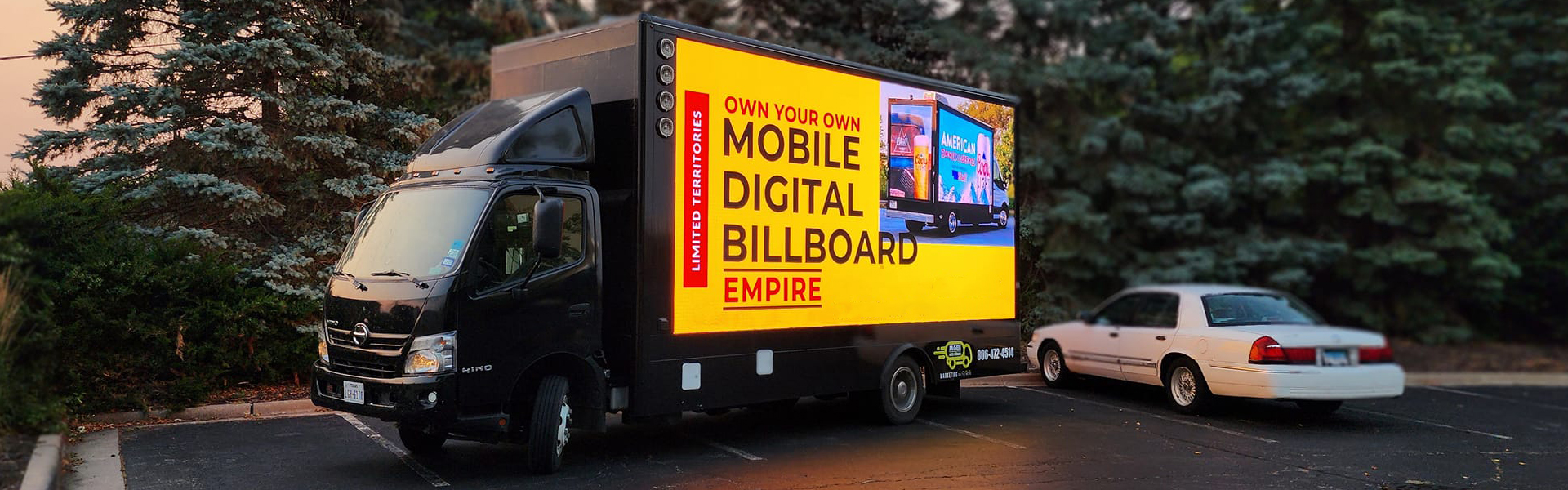 Truck LED screen