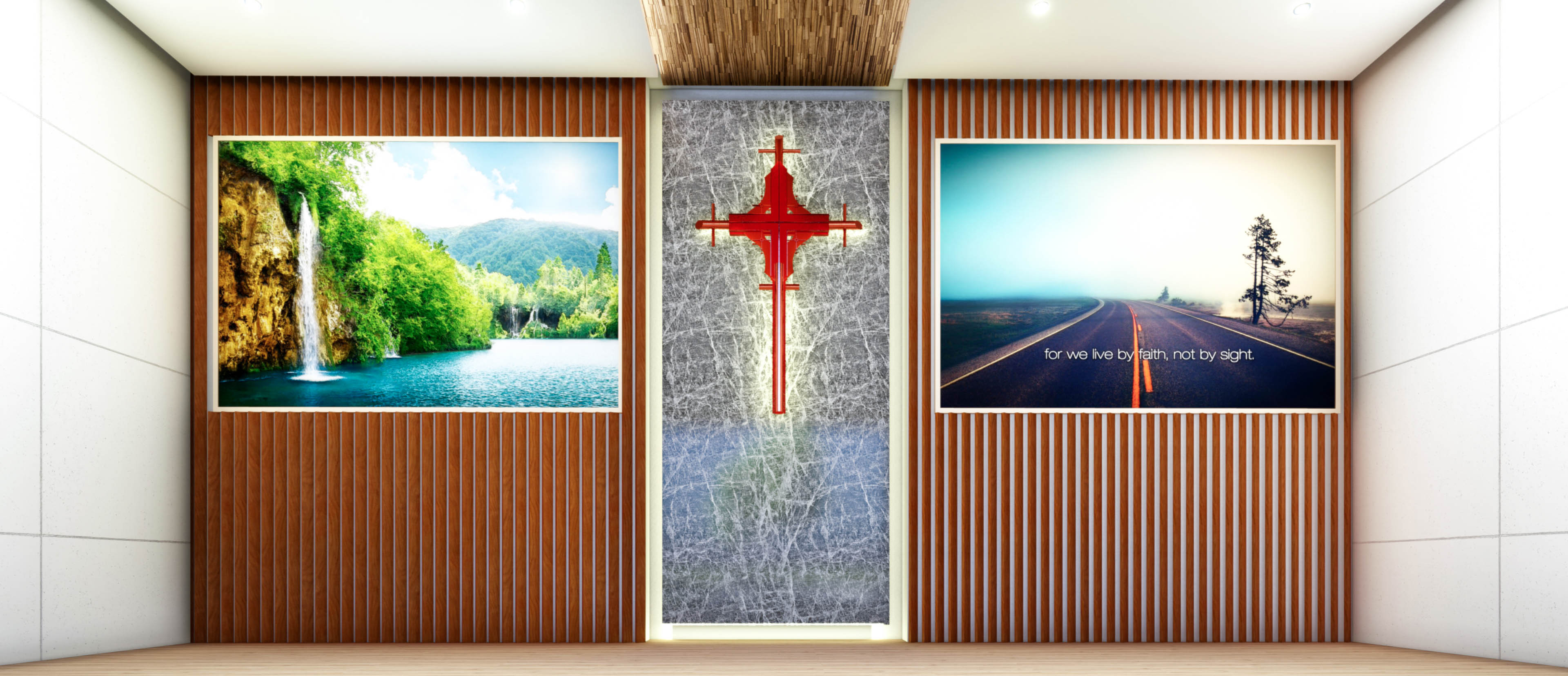 LED display for church