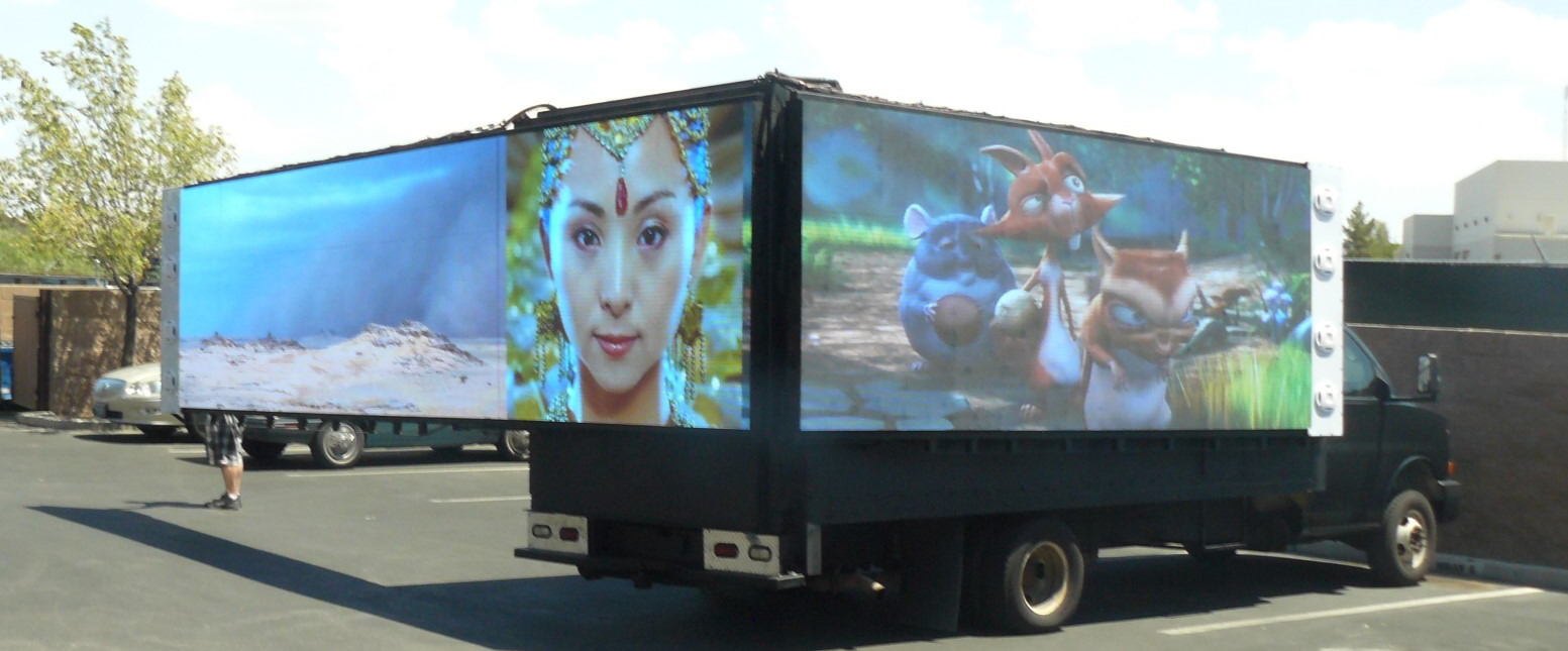 truck led screen display