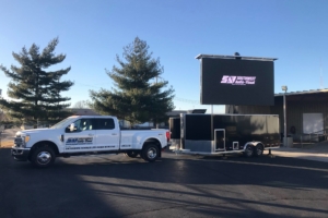 LED screen trailer price