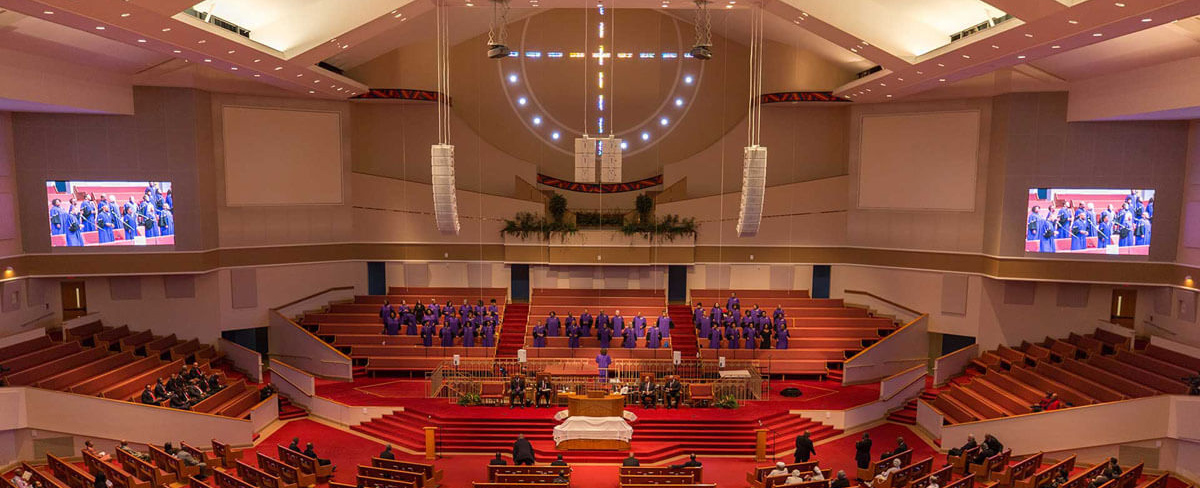 church LED wall