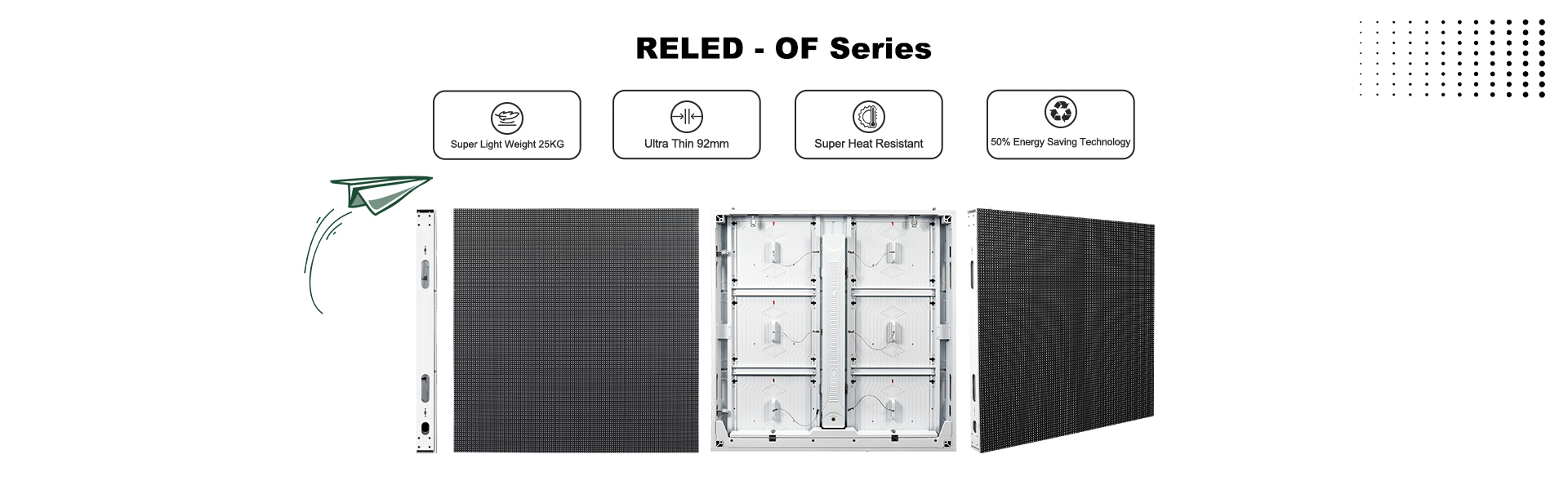 energy saving LED display pannel