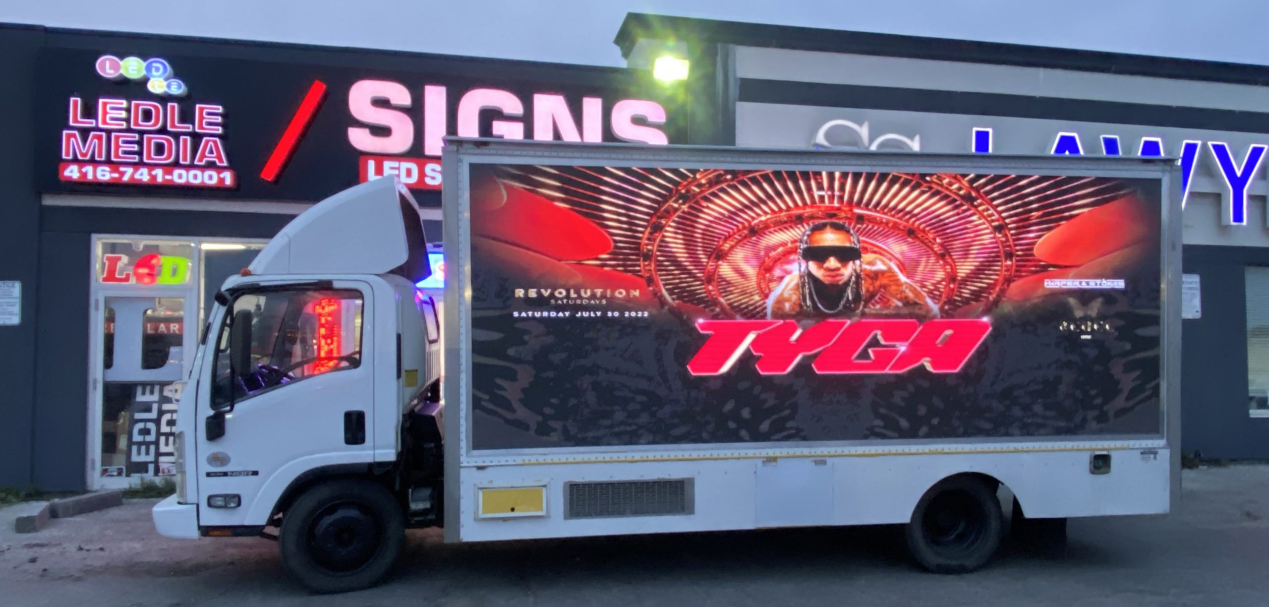 truck led screen