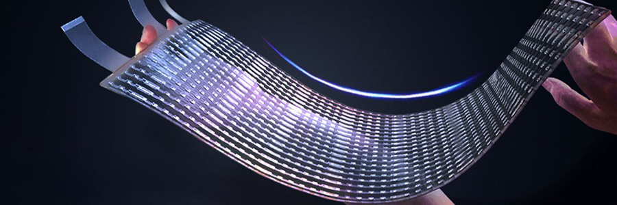 flexible transparent led screen