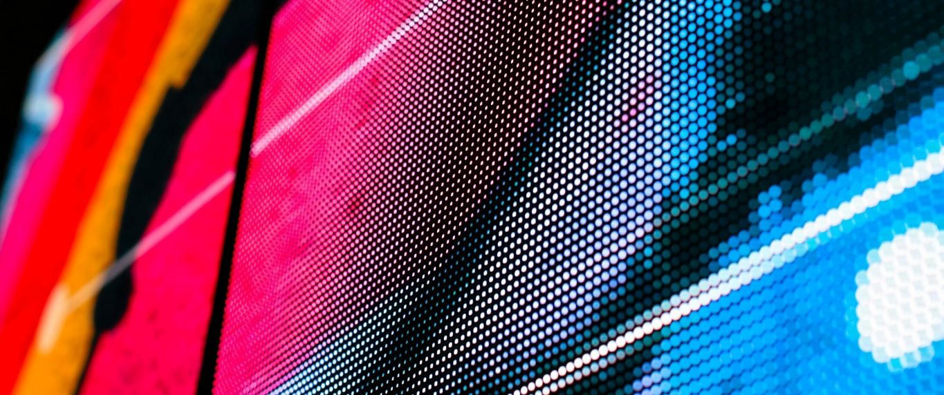 Kleurinspectie van LED -scherm