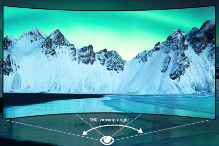 the view angle of indoor fixed LED display