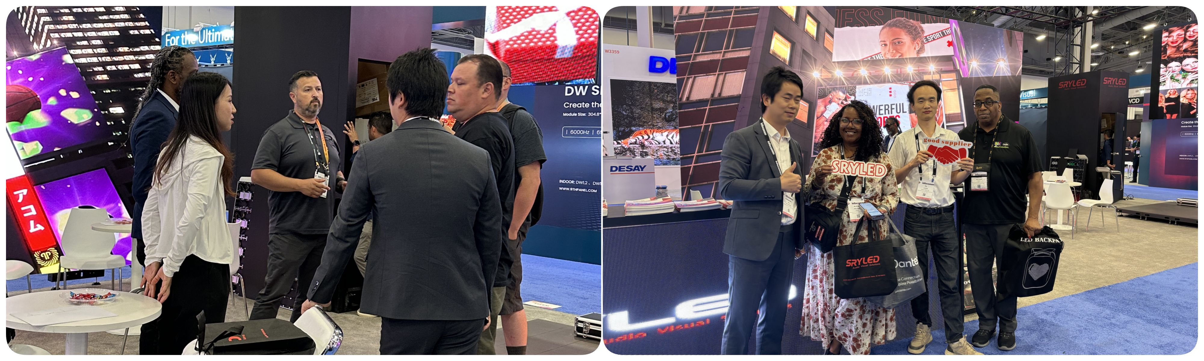 LED display team communication