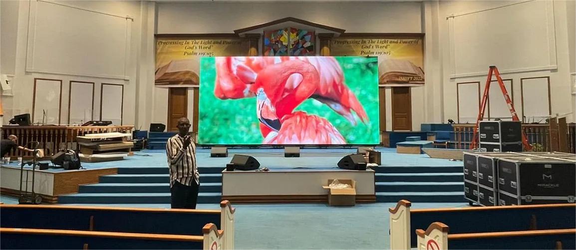 church LED display