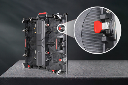 rental outdoor led display fast locked equipment