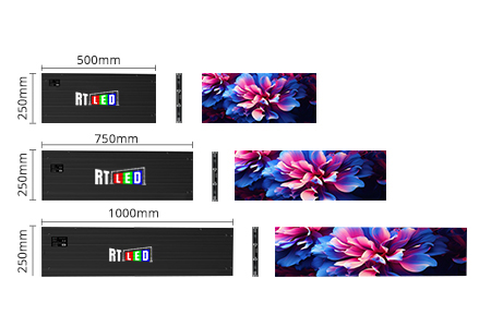 multiple sizes of fixed indoor led display factory