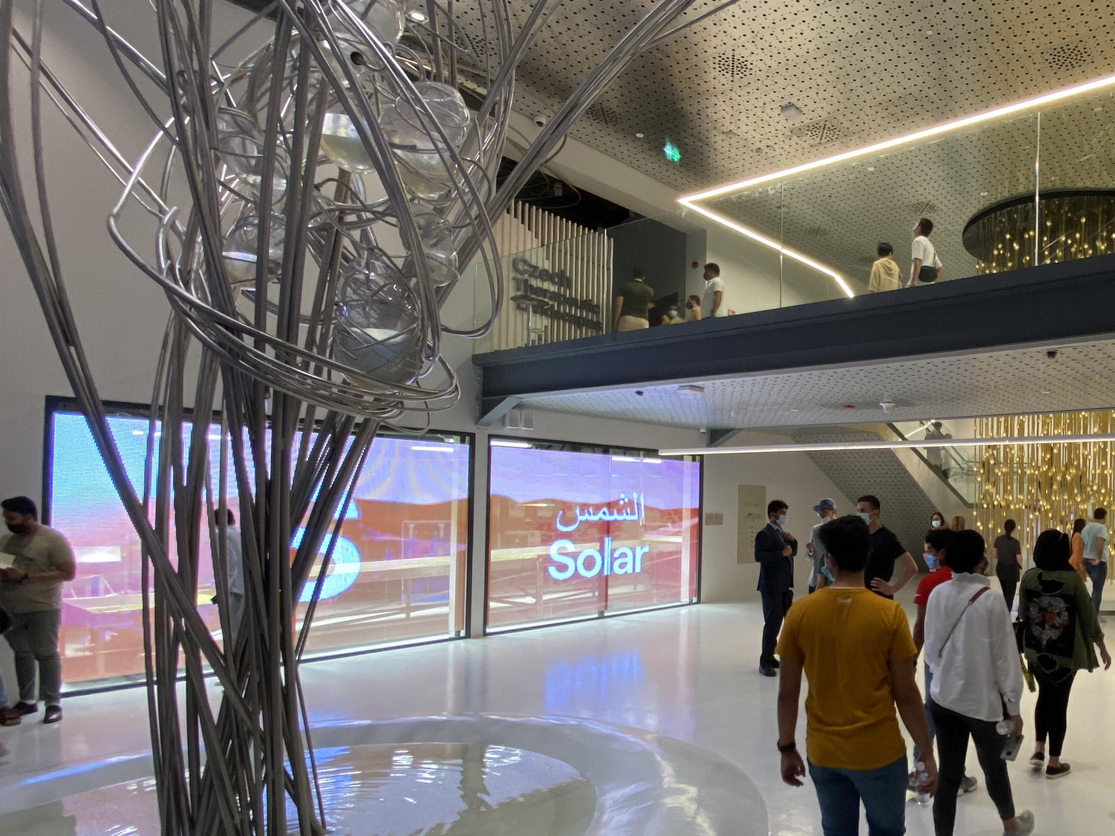 flexible transparent LED screen for hall