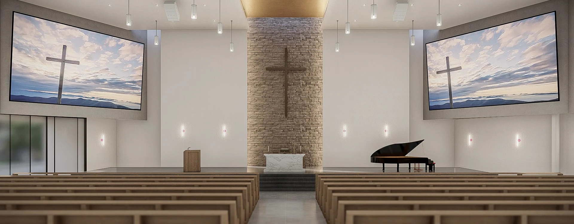 Church LED display