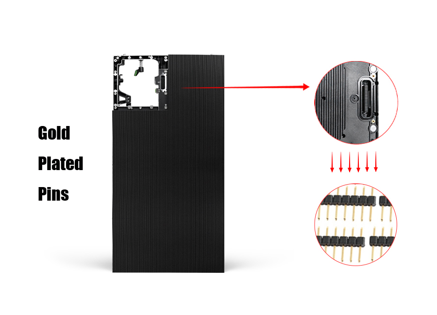 Front access LED panel