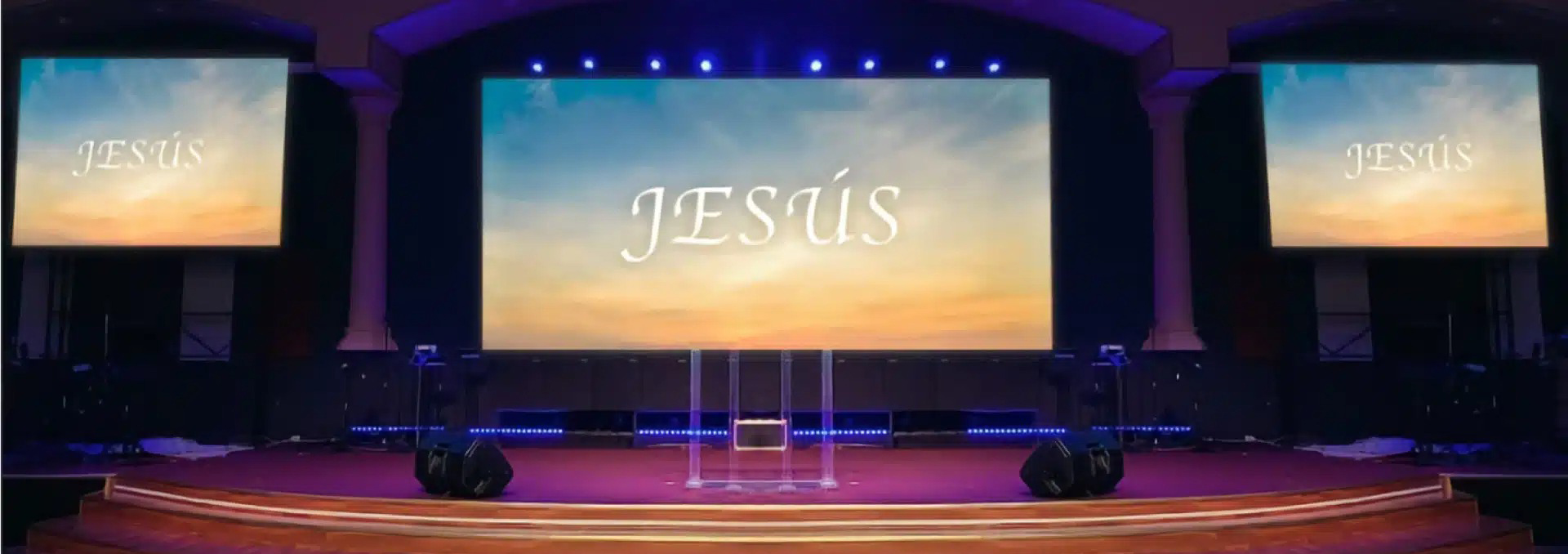 wall mounted LED screen