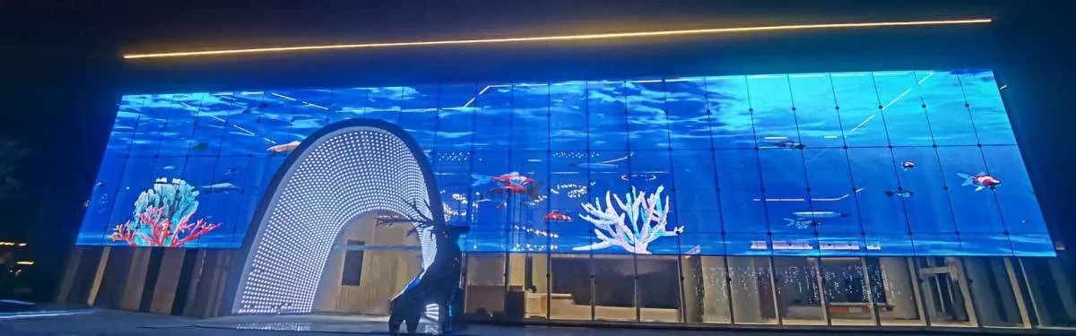 led window display