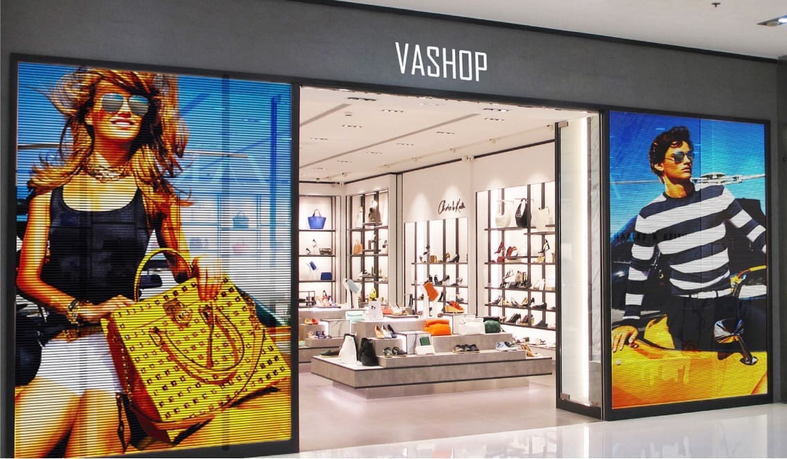 luxury store led screen