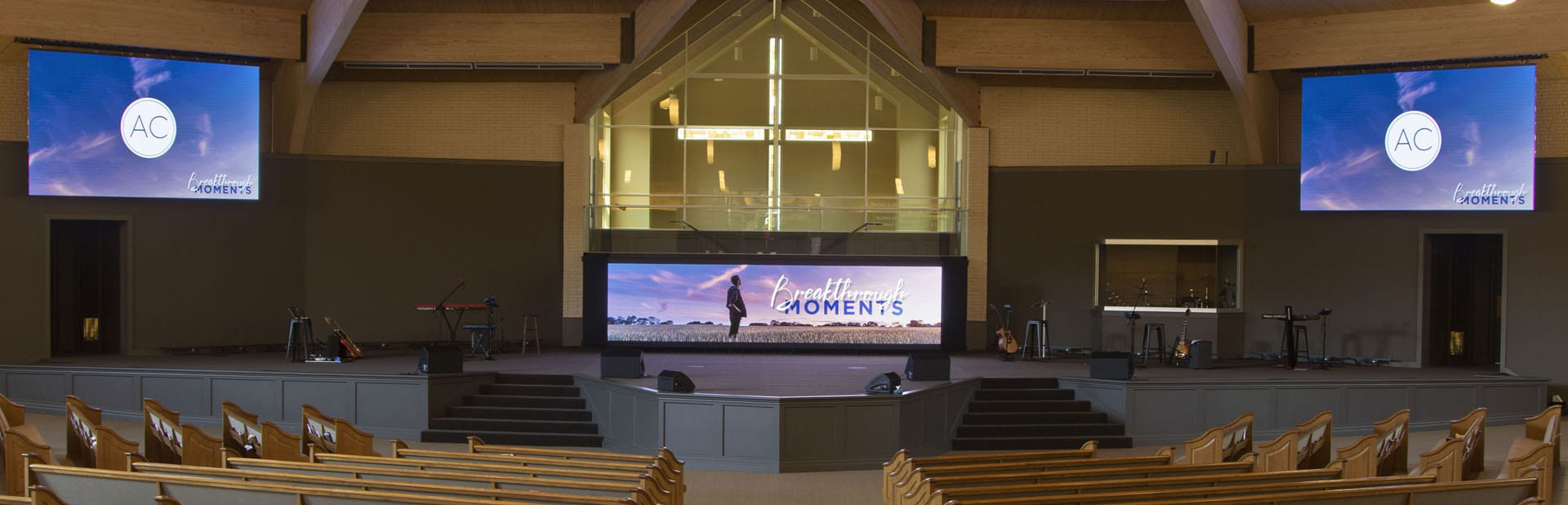 chirch led wall
