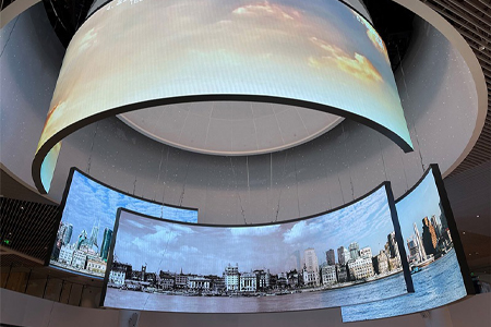 flexible LED video wall