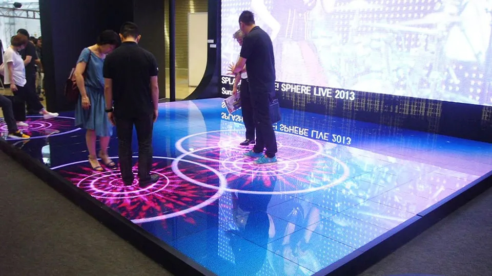 floor led display