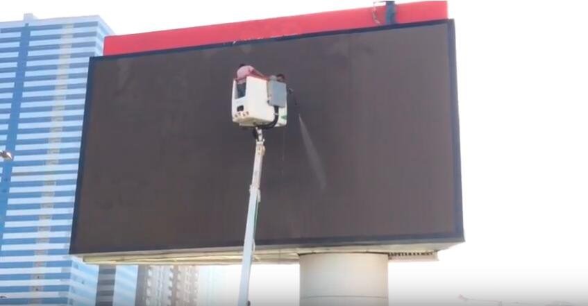 how to clean led video wall