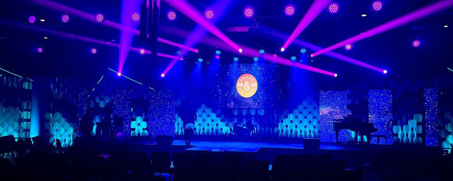 ការបង្ហាញ LED ដំណាក់កាលក្នុងផ្ទះ