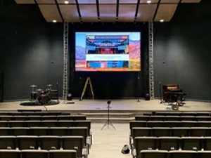 large led screen for church by rtled