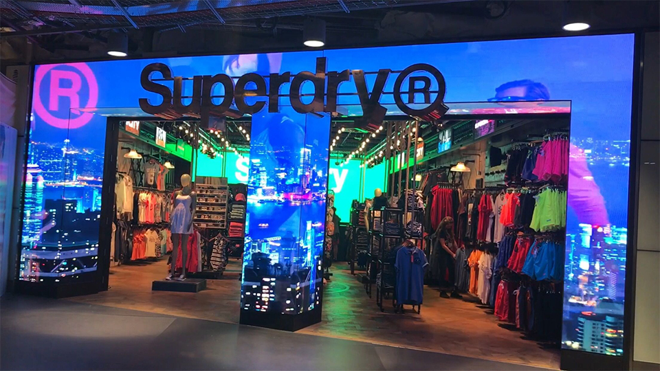led retail display