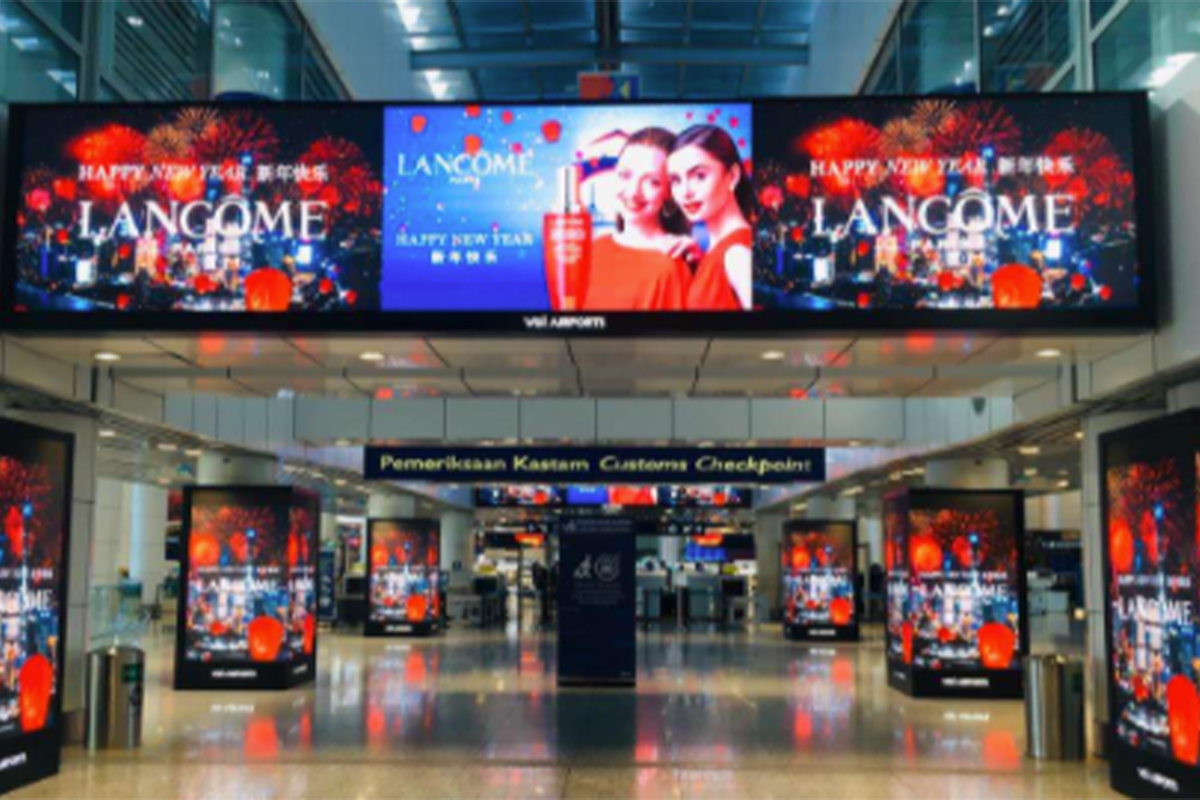 retail store led screen display