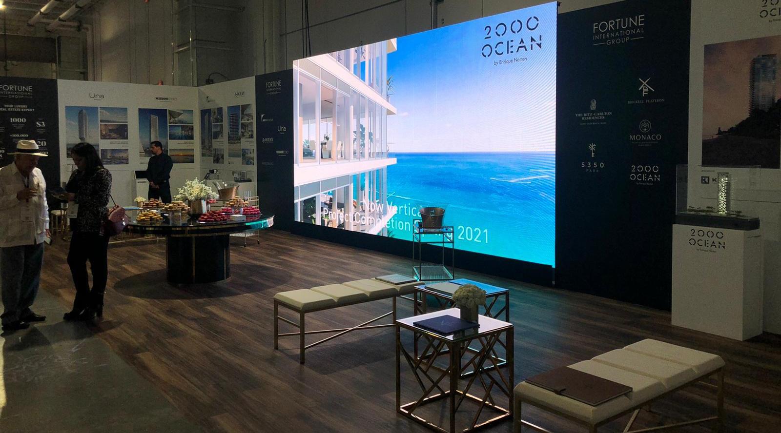 led screen for trade show