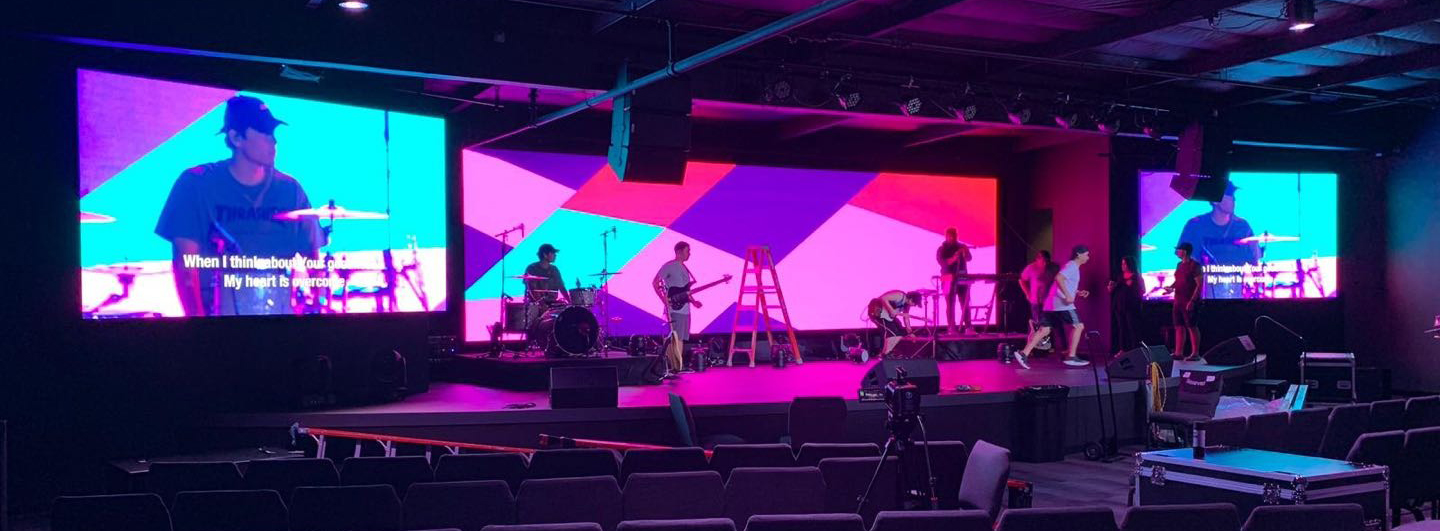 led stage screen
