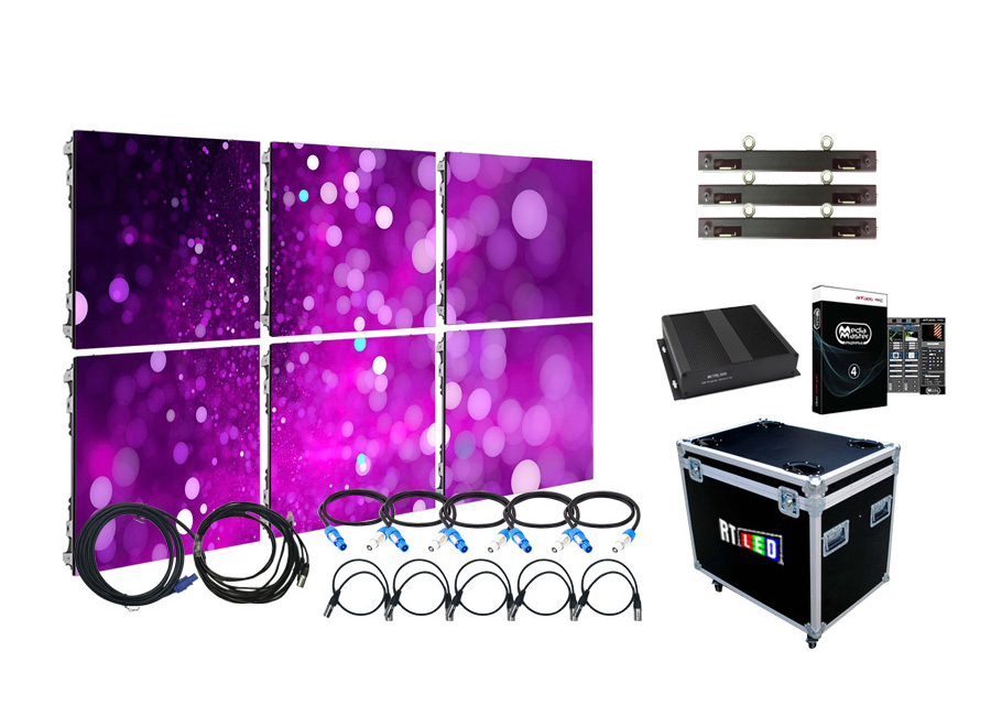 led video wall 3x2