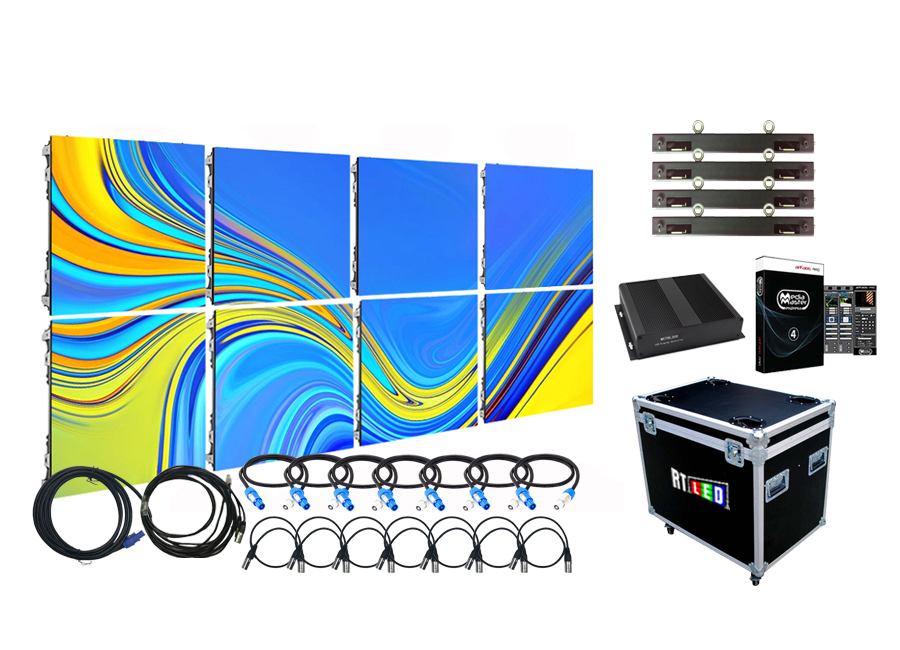 led video wall 4x2