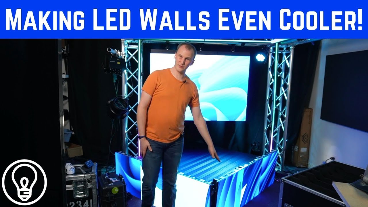 adjusting stage LED display