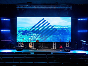 video wall for church by RTLED