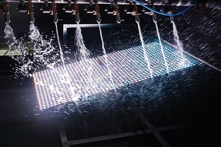 transparent led screen manufacturer waterproof testing