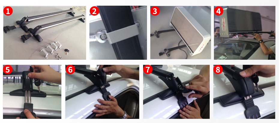 install the taxi LED display