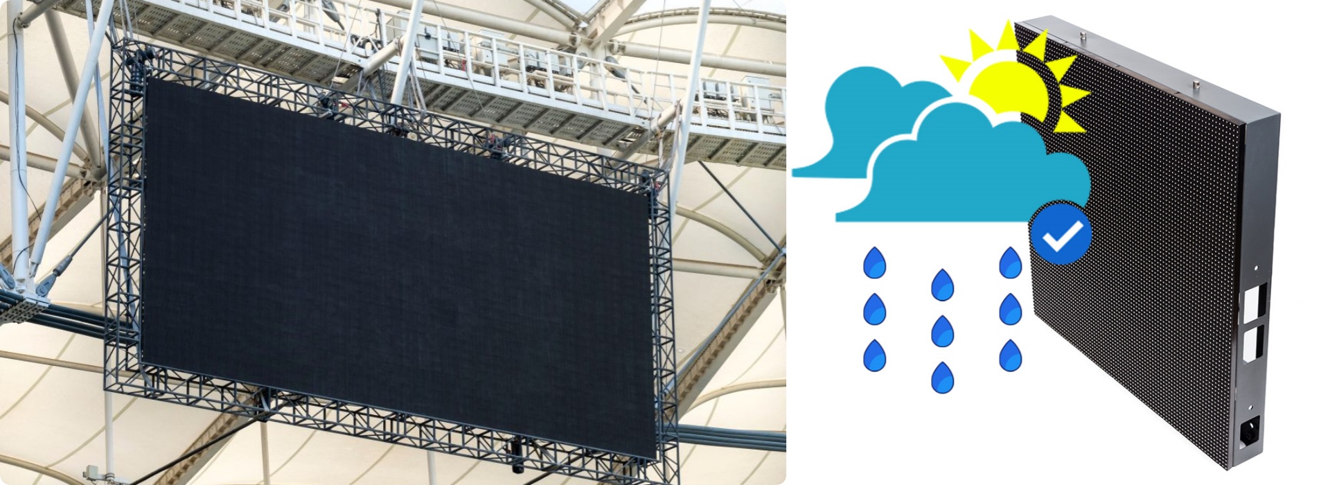 Isikrini se-Waterproof